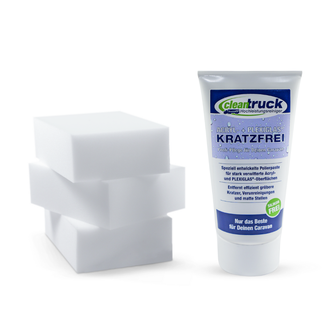 Acryl- & Plexiglas Polier Set