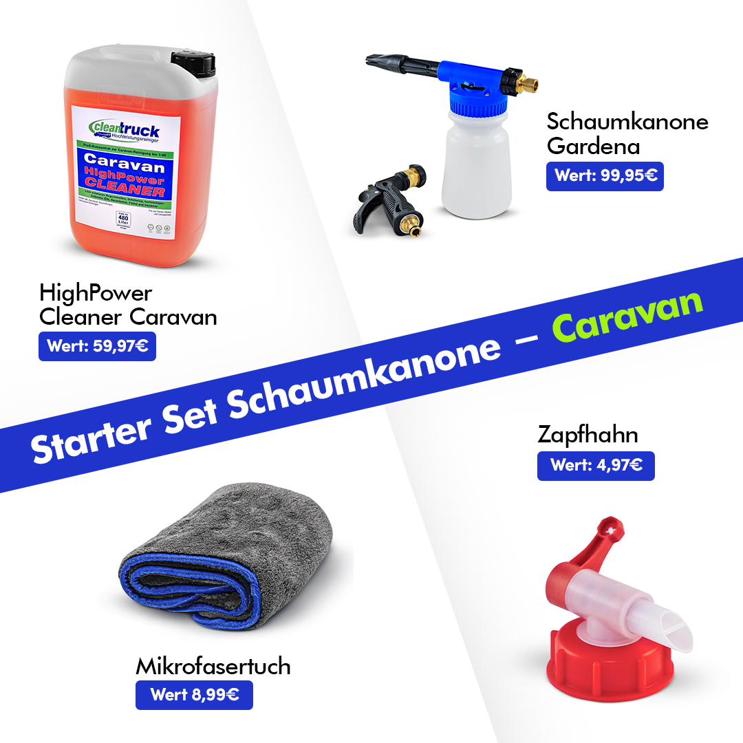 Starter Set Schaumkanone LKW (f. GARDENA)
